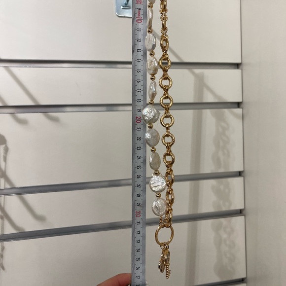 Mother of Pearl- Steel Special Design Necklace - Picture 4 of 4